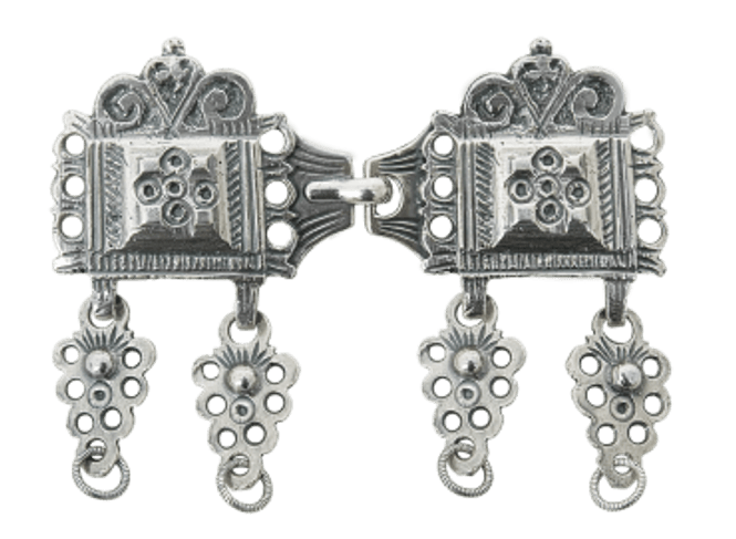 Hovedbilde beltespenne, oksidert