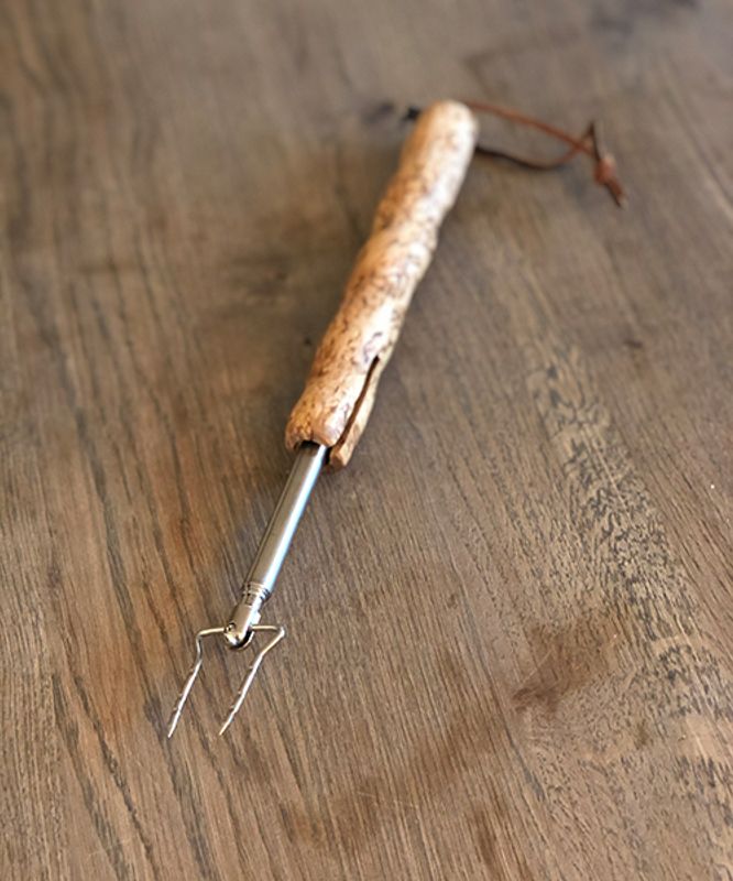 Justerbart grillspyd