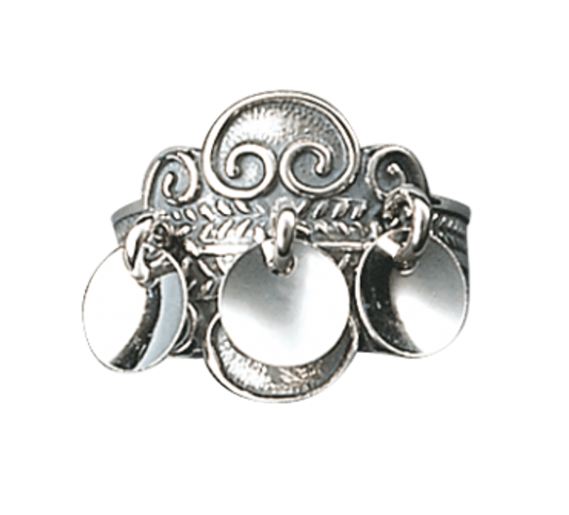 ring, oksidert m. lauv