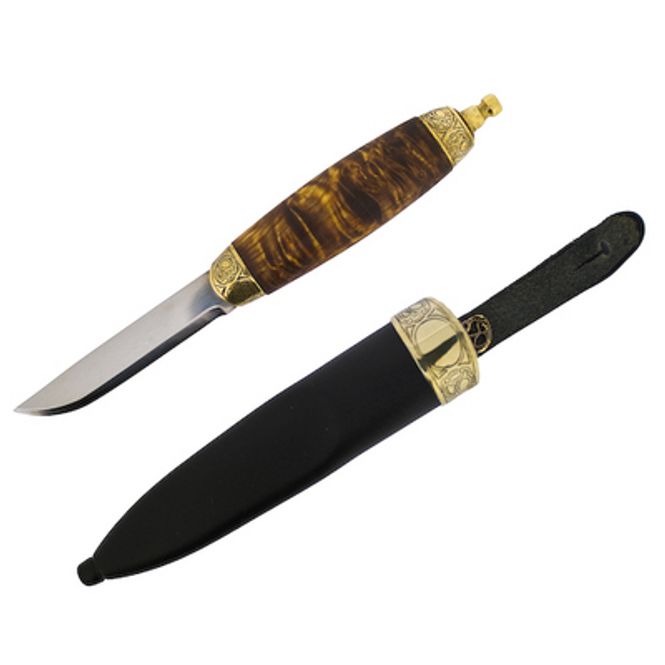 Hovedbilde Damekniv - forgylt