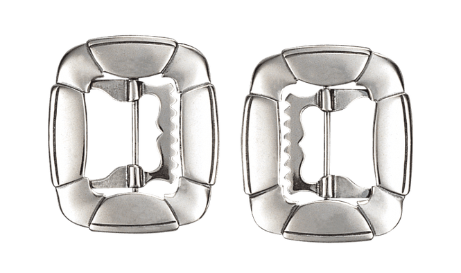 Hovedbilde kne- og vestspenne, oksidert