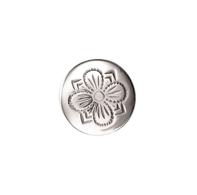 Hovedbilde knapp 19 mm, oksidert