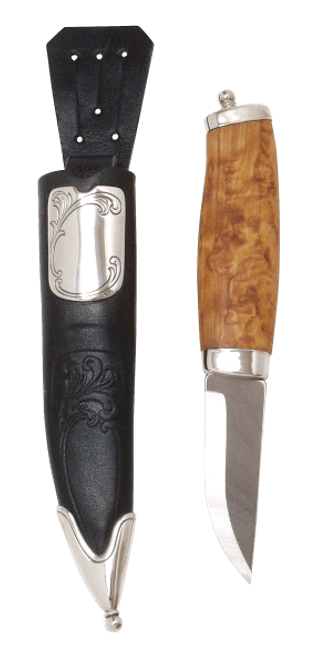 Hovedbilde bunadskniv Vangsguten med ...