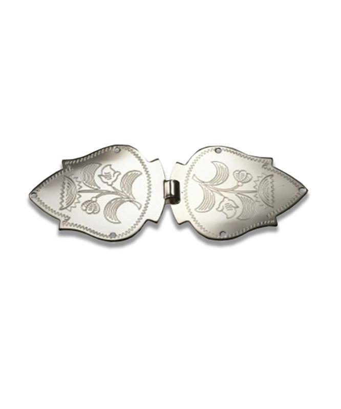 Cape-spenne, gravert - dame