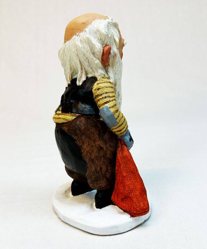 Midthun-nisse med lue