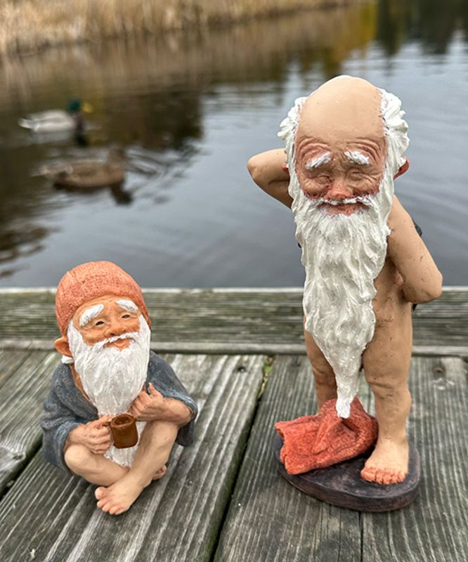 Midthun-nisse isbader sittende - jubileumsutgave 2023