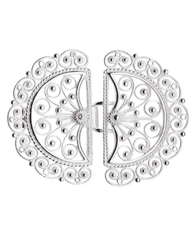 Beltespenne Bergen filigran, kvit